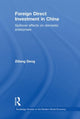 Book cover of: Foreign Direct Investment in China. By: Ziliang Deng