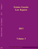 Book cover of: EGLR 2013 V3. By: Hazel Marshall
