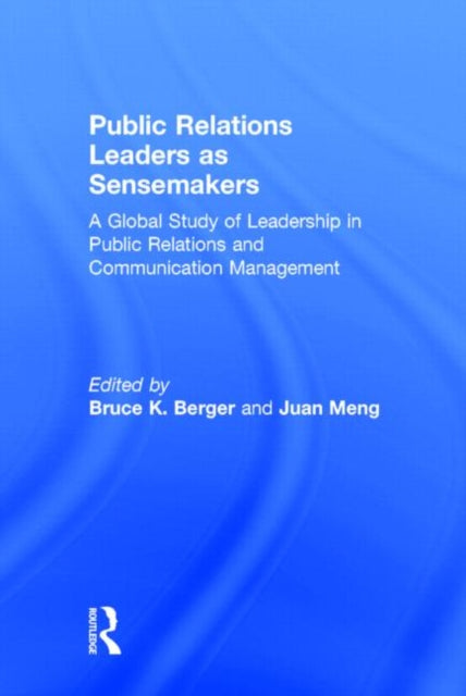 Book cover of: Public Relations Leaders as Sensemakers