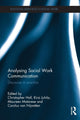 Book cover of: Analysing Social Work Communication. By: Hall, Christopher