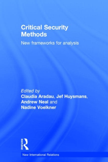 Book cover of: Critical Security Methods. By: Andrew Neal
