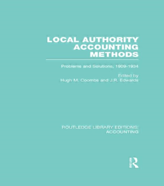 Book cover of: Local Authority Accounting Methods. By: Hugh Coombs