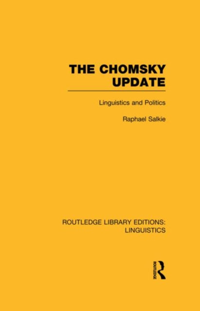 The Chomsky Update (RLE Linguistics A: General Linguistics)