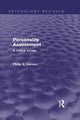 Book cover of: Personality Assessment (Psychology Revivals). By: Philip E. Vernon