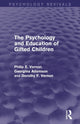 Book cover of: Psychology and Education of Gifted Children (Psychology Revivals). By: Philip E. Vernon