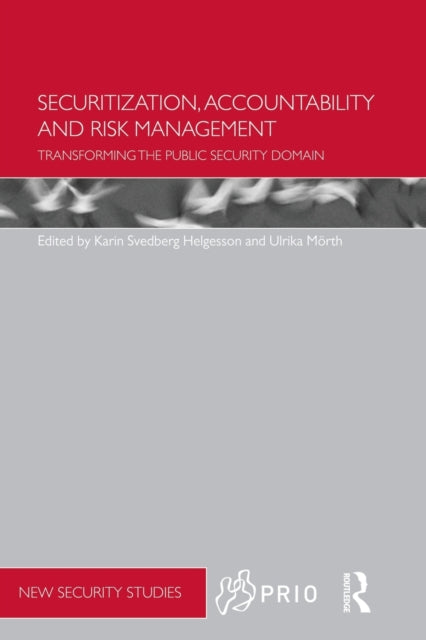 Book cover of: Securitization, Accountability and Risk Management. By: Karin Svedberg Helgesson