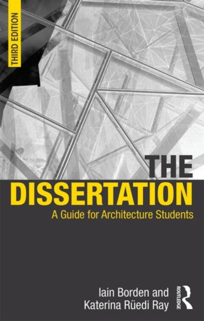 Book cover of: Dissertation. By: Iain Borden