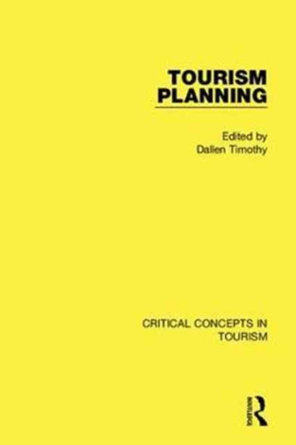 Book cover of: Tourism Planning. By: Dallen Timothy
