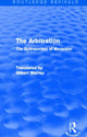 Book cover of: Arbitration (Routledge Revivals). By: Gilbert Murray