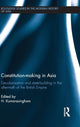 Book cover of: Constitution-making in Asia