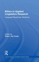 Book cover of: Ethics in Applied Linguistics Research