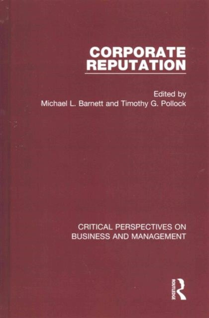 Book cover of: Corporate Reputation. By: Michael L. Barnett