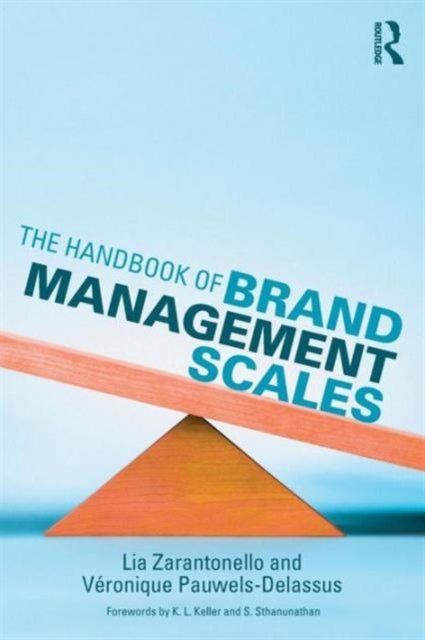 Book cover of: Handbook of Brand Management Scales. By: Lia Zarantonello