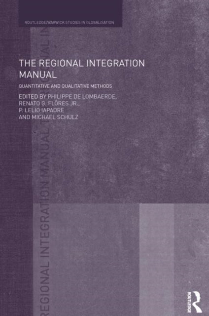 Book cover of: Regional Integration Manual