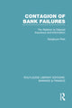 Book cover of: Contagion of Bank Failures (RLE Banking & Finance). By: Sangkyun Park