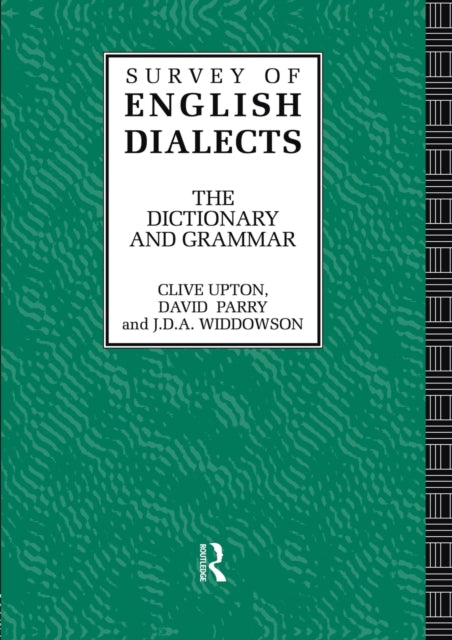 Book cover of: Survey of English Dialects. By: Michael V. Barry