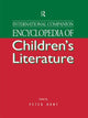 Book cover of: International Companion Encyclopedia of Children's Literature