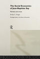 Book cover of: Social Economics of Jean-Baptiste Say. By: Evelyn L. Forget