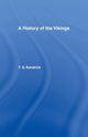 Book cover of: History of the Vikings. By: Sir Thomas D. Kendrick