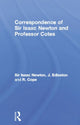 Book cover of: Correspondence of Sir Isaac Newton and Professor Cotes. By: Sir Isaac Newton