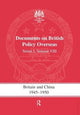 Book cover of: Britain and China 1945-1950. By: S. R. Ashton