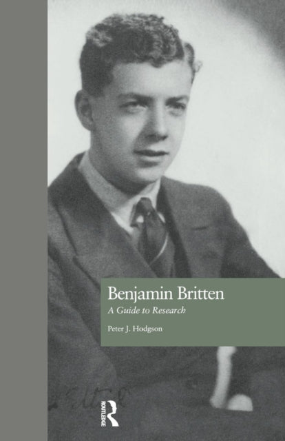 Book cover of: Benjamin Britten. By: Peter J. Hodgson