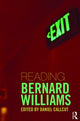 Book cover of: Reading Bernard Williams. By: Daniel Callcut