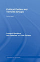 Book cover of: Political Parties and Terrorist Groups. By: Leonard Weinberg