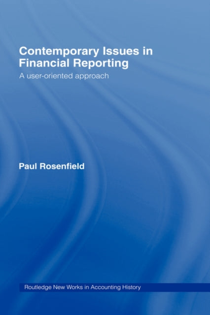 Book cover of: Contemporary Issues in Financial Reporting. By: Paul Rosenfield