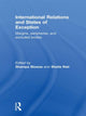 Book cover of: International Relations and States of Exception