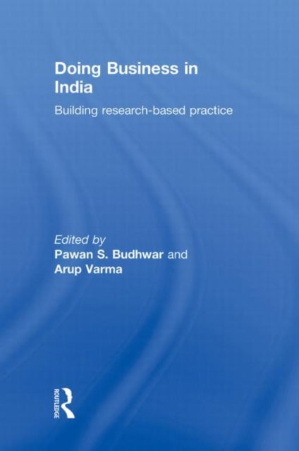 Book cover of: Doing Business in India. By: Pawan S. Budhwar