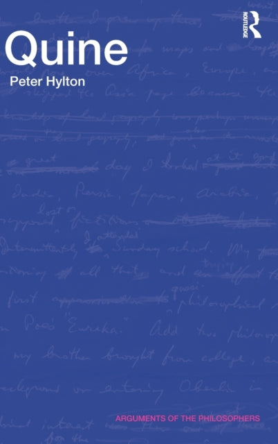 Book cover of: Quine. By: Peter Hylton