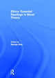 Book cover of: Ethics: Essential Readings in Moral Theory. By: George Sher