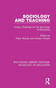 Book cover of: Sociology and Teaching