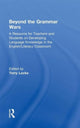 Book cover of: Beyond the Grammar Wars. By: Terry Locke