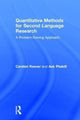 Book cover of: Quantitative Methods for Second Language Research. By: Carsten Roever