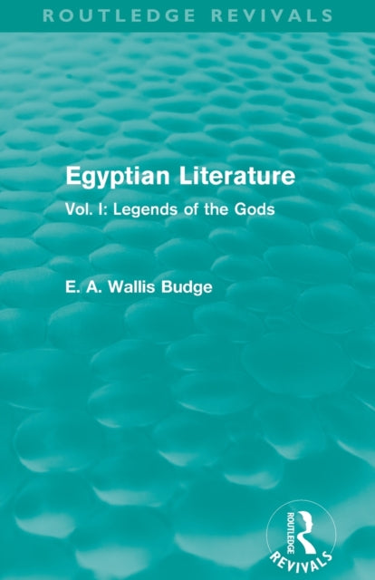 Egyptian Literature (Routledge Revivals)