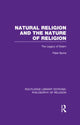 Book cover of: Natural Religion and the Nature of Religion. By: Peter Byrne