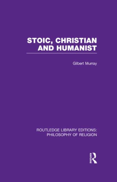 Stoic, Christian and Humanist