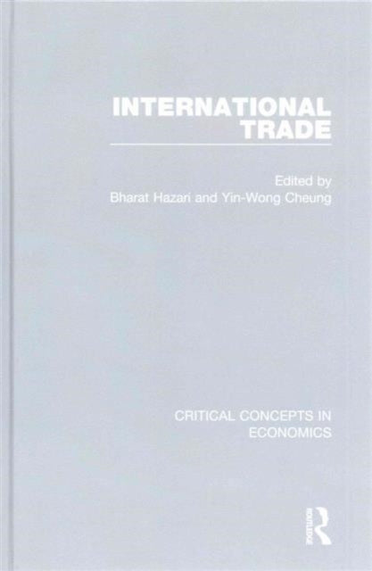 Book cover of: International Trade. By: Bharat R. Hazari