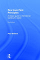 Book cover of: Fire from First Principles. By: Paul Stollard