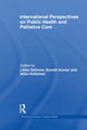 Book cover of: International Perspectives on Public Health and Palliative Care. By: Libby Sallnow