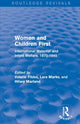 Book cover of: Women and Children First (Routledge Revivals). By: Valerie Fildes