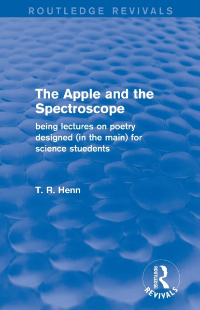 Apple and the Spectroscope (Routledge Revivals)