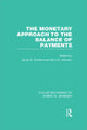 Book cover of: Monetary Approach to the Balance of Payments. By: Harry Gordon Johnson