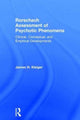 Book cover of: Rorschach Assessment of Psychotic Phenomena. By: James H. Kleiger