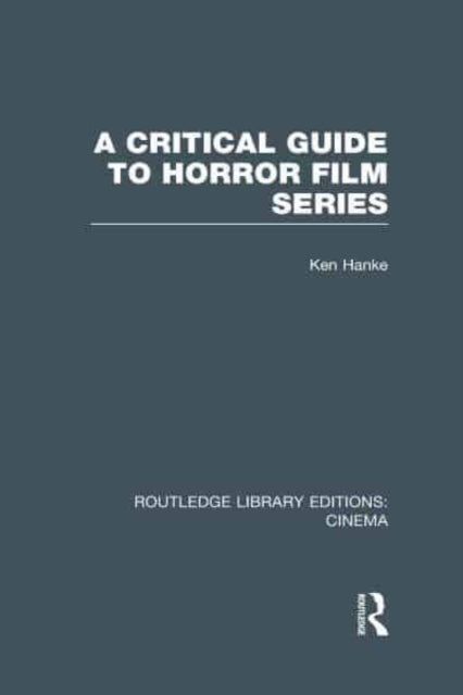 Routledge Library Editions: Cinema