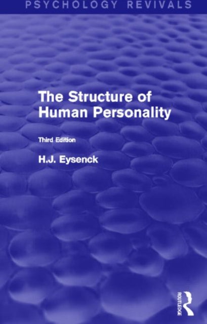 The Structure of Human Personality (Psychology Revivals)