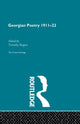 Book cover of: Georgian Poetry 1911-22. By: Timothy Rogers