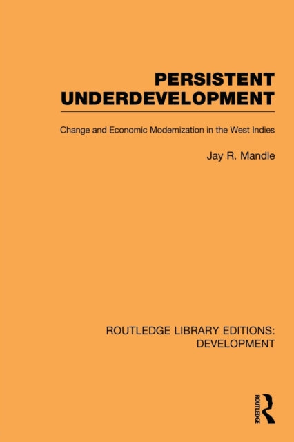 Book cover of: Persistent Underdevelopment. By: Jay Mandle